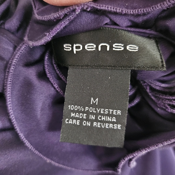 Spense Purple Ruffled Blouse - Picture 3 of 3